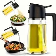 Multipurpose Oil Spray Bottle – Perfect for Frying, BBQ & Salads